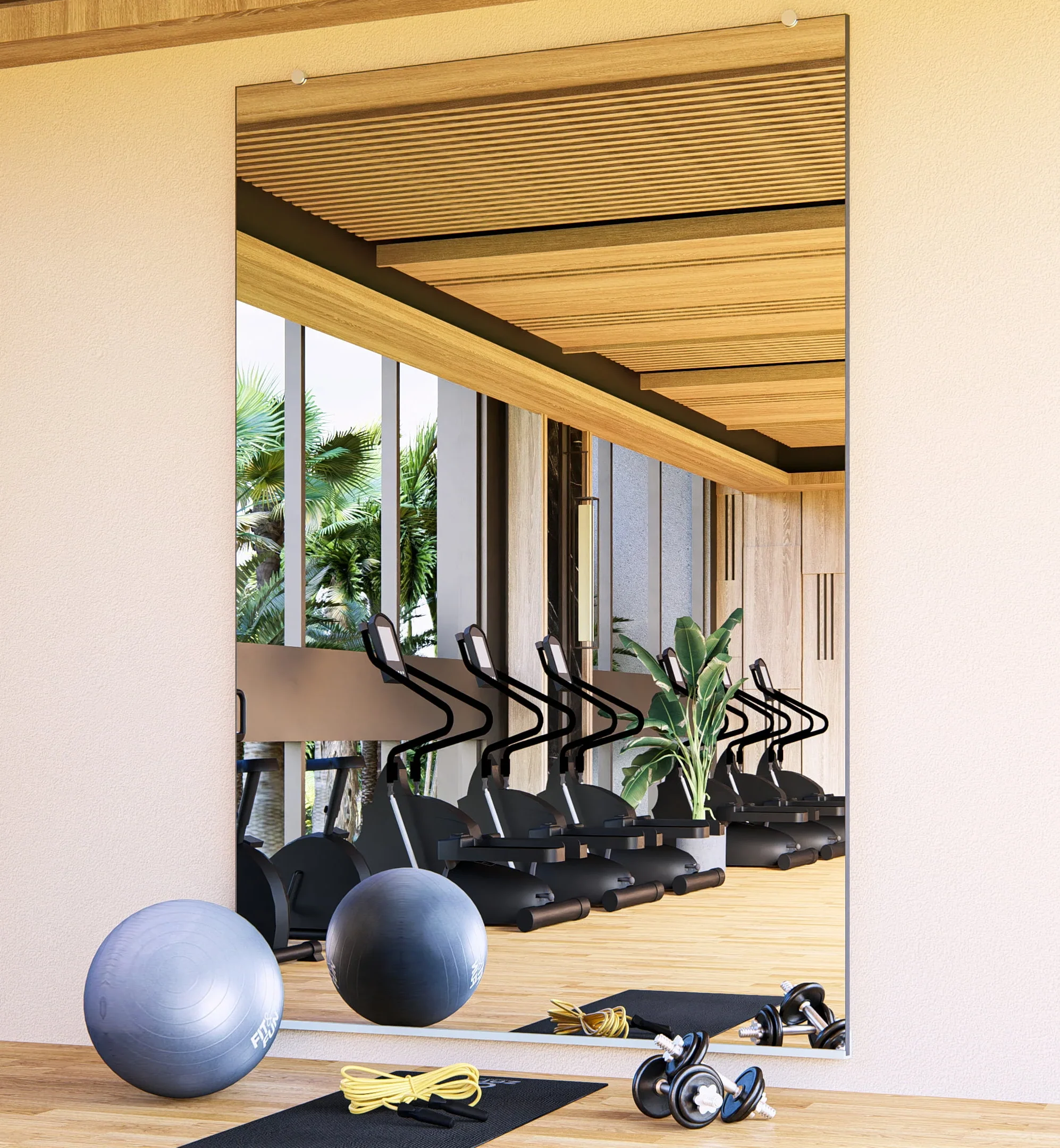 Premium Studio Mirrors Perth with professional installation